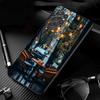 Чехол для телефона для Samsung Galaxy S26 S25 S24 S23 S22 Ultra S23 S22 S25 Plus S24 FE S26Edge Кофейня ночь Эстетика