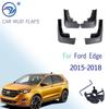4pcs Car Front Rear Mudflap Mudguards Sludge Splash Guards Mudflaps Fender Flares For Ford Edge 2015 2016 2017 2018