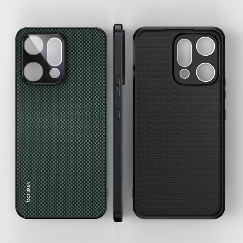 Матовый чехол с текстурой углеродного волокна для Reno 14 Pro Чехол для OPPO Reno 14F F Reno14 14pro Противоударный чехол-оболочка