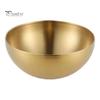 Stainless Steel Korean Salad Bowl Safe Modern Rounded Edge Smooth Surface Stain-resistant Salad Bowl