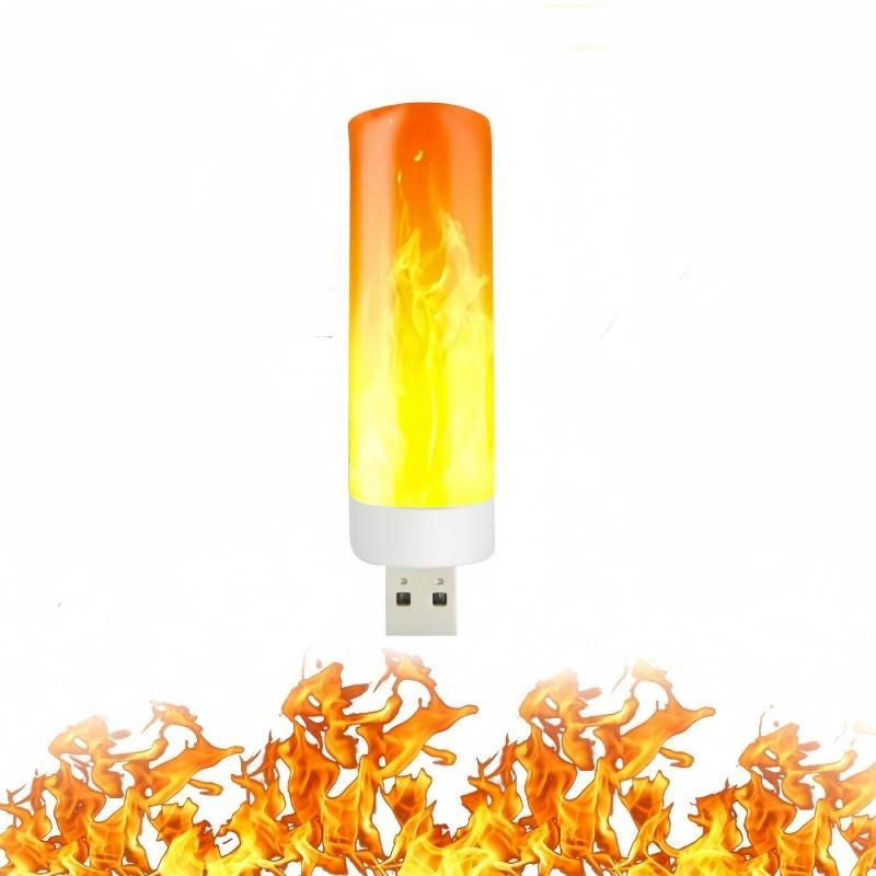 New Dynamic Flame Effect Fire Light Bulb E27 E14 Corn Bulb Creative Flickering Emulation Led Lamp Light