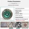 4Inch Metal Floor Grinding Block Diamond Polishing Pads 150 Angle Grinder Grinding Granite Concrete Wall Trimming Grinding Disc