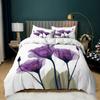 Morning Glory пододеяльник комплект постельного белья Queen King Size Blue Morning Glory 2/3 шт мягкий микрофибровый комплект постельного белья с цветочной тематикой пододеяльник