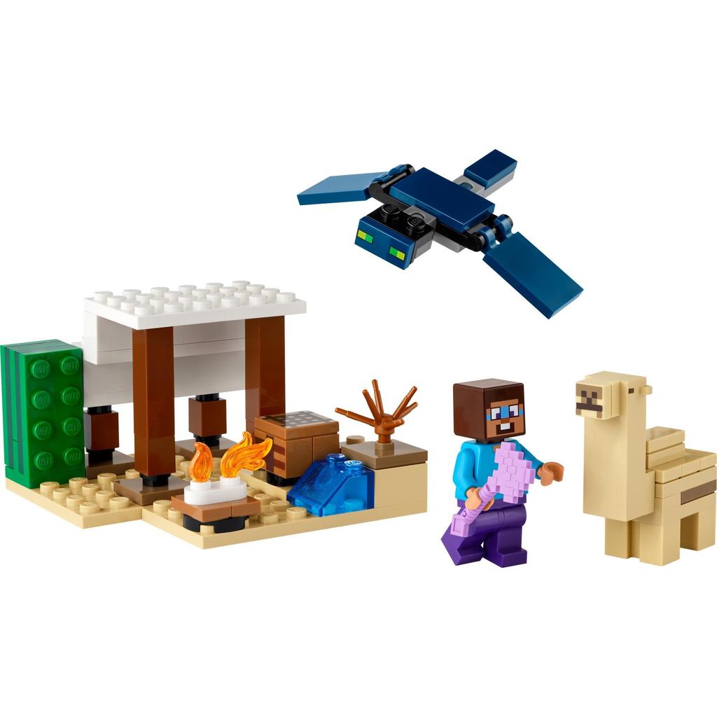 LEGO Minecraft Desert Exploration Toy Подарок на день рождения Блок Образовательный Рождественский Мальчики Девочки Дети 6 лет 7 лет 8 лет Minecraft