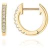 New Simple Stylish Mini Circle Hoop Earrings for Women Dazzling CZ Versatile Design Female Earring Fancy Gift Fashion Jewelry