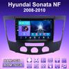 2 DIN Android автомобильное радио для Hyundai Sonata NF 2008-2010 мультимедийный проигрыватель головное устройство стерео GPS навигация WIFI 1+16 ГБ