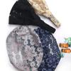 Сетчатая повязка для волос с широкими полями, эластичный обруч для волос с цветочным узором, темпераментная кружевная вышитая повязка на голову для девочек