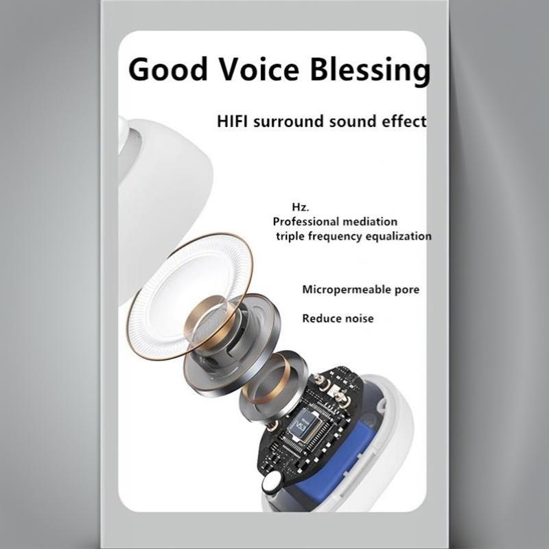 Высококачественные беспроводные Bluetooth-наушники TWS с костной проводимостью, шумоподавлением, для спорта, с микрофоном