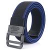 Two-ring Buckle Elastic Elastic Canvas Thin Narrow Belt, Trendy Belt, Canvas Woven Pants Belt