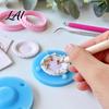 Earring Mold for Polymer Clay 12Pcs Molds with Molds Mini Plate Positioning Base Multi‑Shape Crafting Tools Beginners Cutters DIY Earring