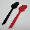 2Pcs/Set Baking Dough Scraper Heat-Resistant Mixing Scraping Batter Silicone Spatula Easy to Clean Kitchen
