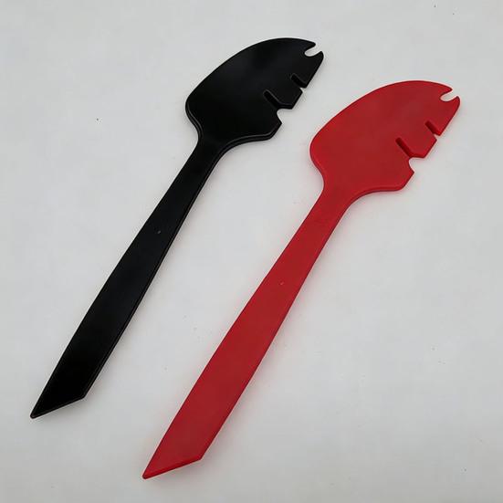 2Pcs/Set Baking Dough Scraper Heat-Resistant Mixing Scraping Batter Silicone Spatula Easy to Clean Kitchen