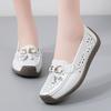 2025 New Loafers Women Summer Fashion Round Toe Nurse Shoes Soft Sole Non-slip Flat Shoes Breathable Casual Sports Women's Shoes