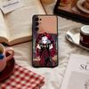 Крутой чехол для телефона T-The Freak Circus P-Pierrot для Samsung S 25,24,23,22,30,21,10,9,Ultra,Plus,Lite,FE,4,5 G Мягкий черный чехол