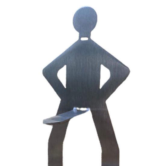 Стойка для колбасы для барбекю, прочная вилка для барбекю из нержавеющей стали, новинка, забавный держатель для гриля для костра, кемпинга