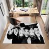1Pc Friends theme Printed rectangle carpet, home door mat, outdoor travel protection carpet A6