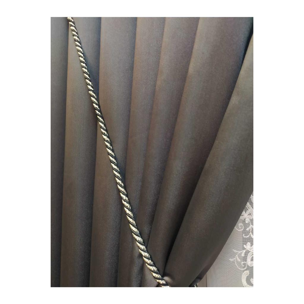 Двубортный занавес, тюль, устройство для сбора средств, веревочный шнур, браол