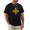 Cross Of Crusader Knights Of Jerusalem And Edessa Tshirt Fashion Print Casual Short Sleeve