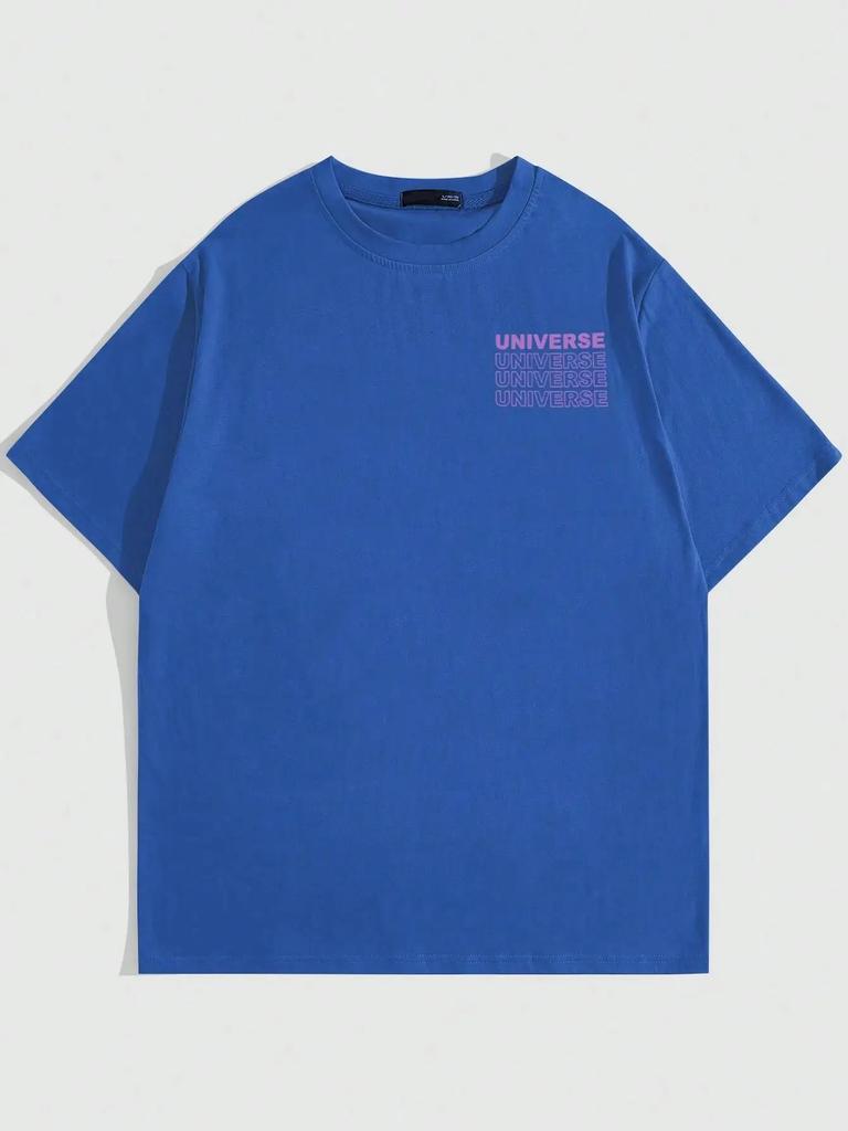 Секрет Большого взрыва во Вселенной Мужские футболки Летние хлопковые футболки Дышащая свободная одежда Футболки в стиле хип-хоп