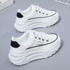 Trendy Platform Sneakers Autumn New All-Matching White Shoes Women's Sports Casual Daddy Shoes