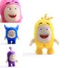 Очаровательные Oddbods 23 см Плюшевая Мягкая Игрушка Ньют Бабблс Пого Зи Джефф Фьюз Слик Кукла