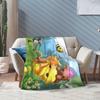 Wobbly Life Sandbox Game Fashion Blanket Cartoon Funny Flannel Novelty Warm Throw Fashion Blankets for Coverlet Decoration Outdoor