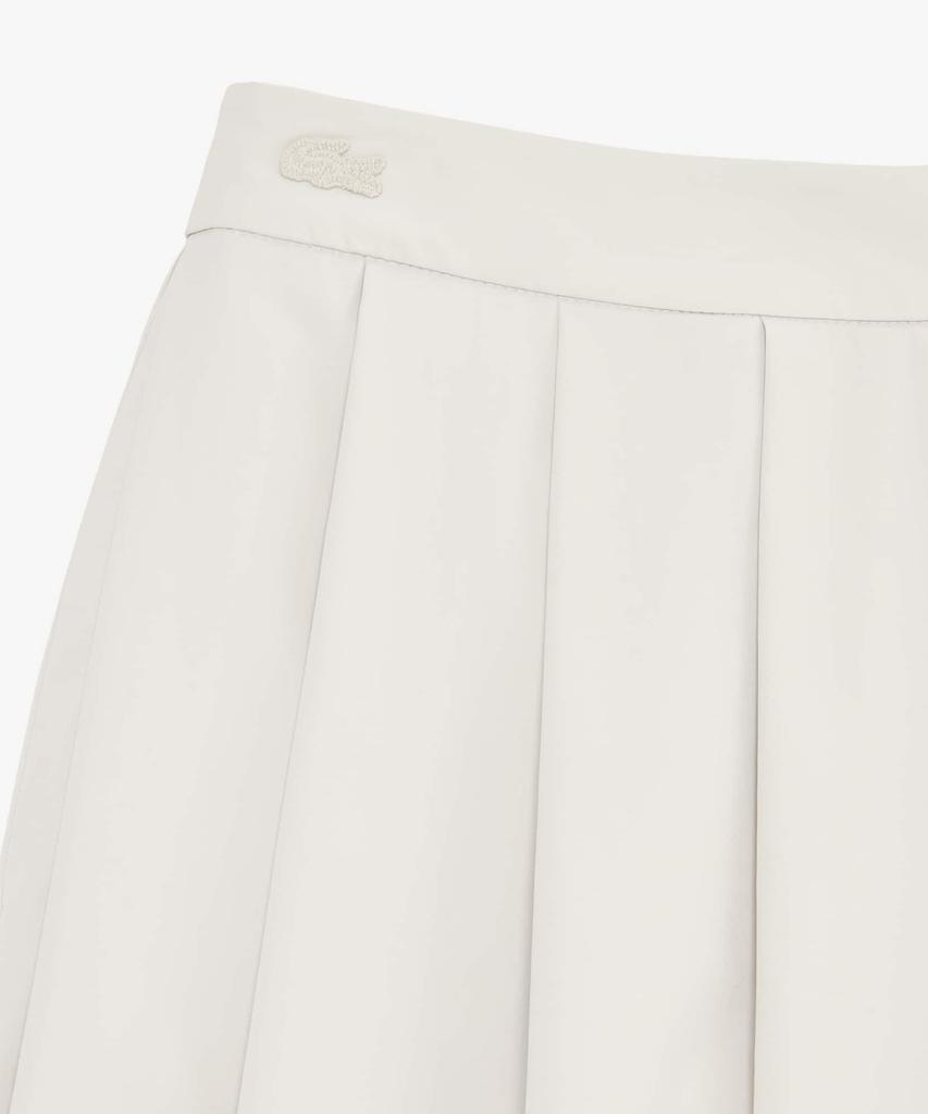Lacoste Women'S Pleated Mid-Length Skirt Jf523E-56G S7G