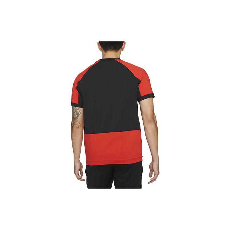 Nike Футболка с контрастным логотипом, домашняя мужская футболка, красная DA5580-673