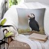 Atlantic Puffin Newfoundland Pillowcase Polyester Linen Velvet Creative Zip Decor Sofa Cushion Cover