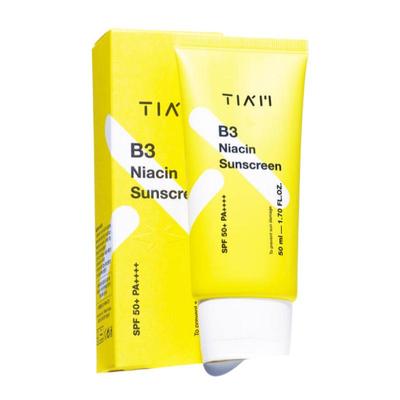 TIAM Солнцезащитный крем с ниацинамидом (витамин B3) SPF50+ PA++++ 50 мл