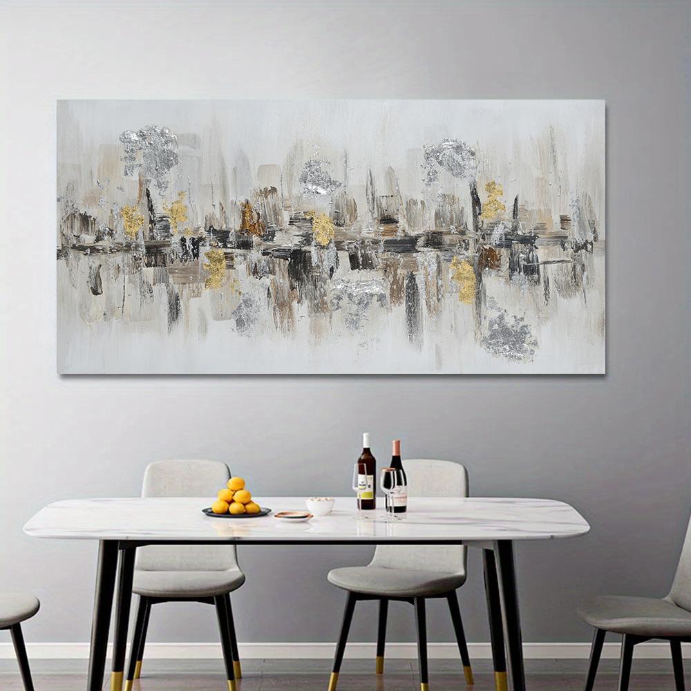 Современная Цветная Креативная Абстрактная Текстурированная Холст Картина Минималистичное Искусство Настенное Искусство Картина