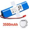 High Capacity Original Li-Ion Battery Pack for ILIFE V3s Pro,V5s Pro,V8s,V8 Plus,V80,S5 Pro X750 Series - 3500mAh 14.4V PX-B010