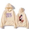 Japanese Anime Theme Song Hoodies Yonezu Kenshi IRIS OUT Cartoon Print Clothing Unisex Harajuku Long Sleeve Hoodie Trendy Streetwear for Daily Looks