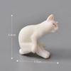 Resin Cats Kitten Miniature Figurine Micro Landscape Home Decor Fairy Garden Ornament Decoration Accessories