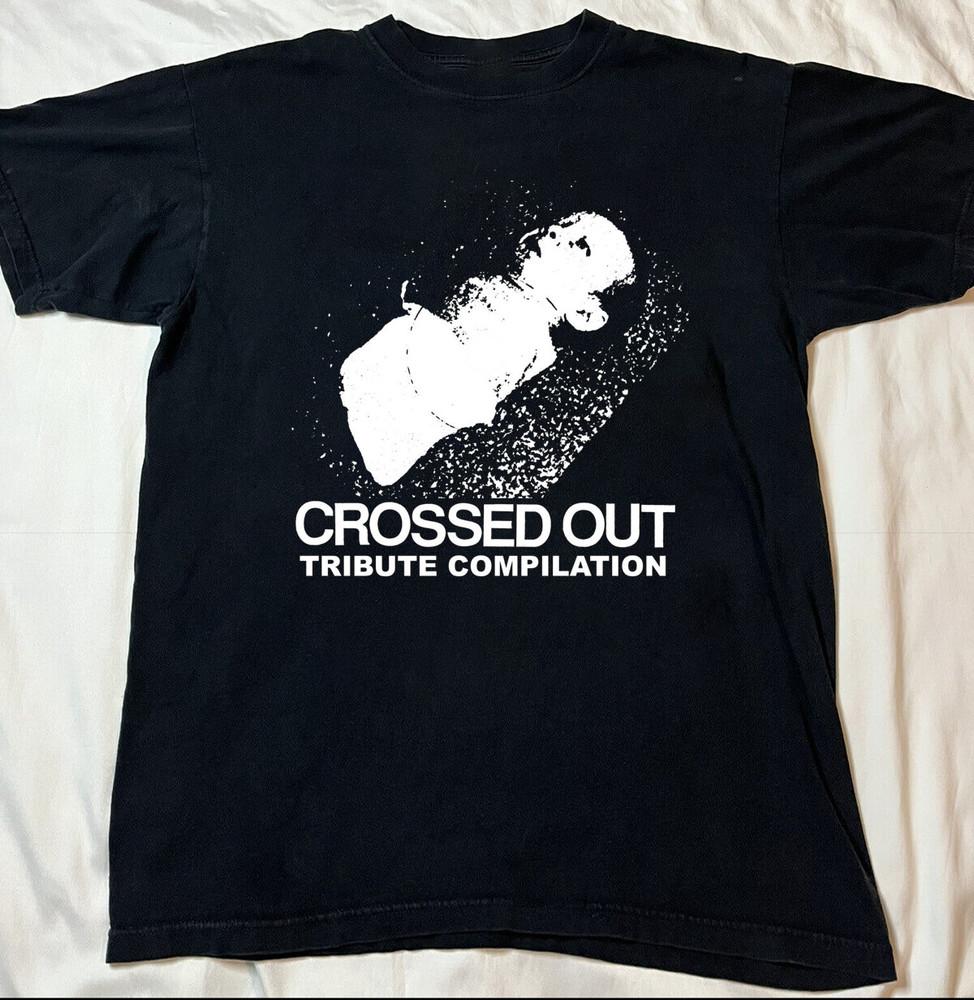 RARE! Crossed Out Black Cotton All size S-5XL Unisex Shirt OM514 Unisex T-Shirt