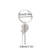 Universal SIM Card Ejector Keychain with Stainless Steel Elephant for Quick Access