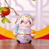 Cute Lucky New Year Statue Fortune Chinese God Statue  New Year Decoration Gifts