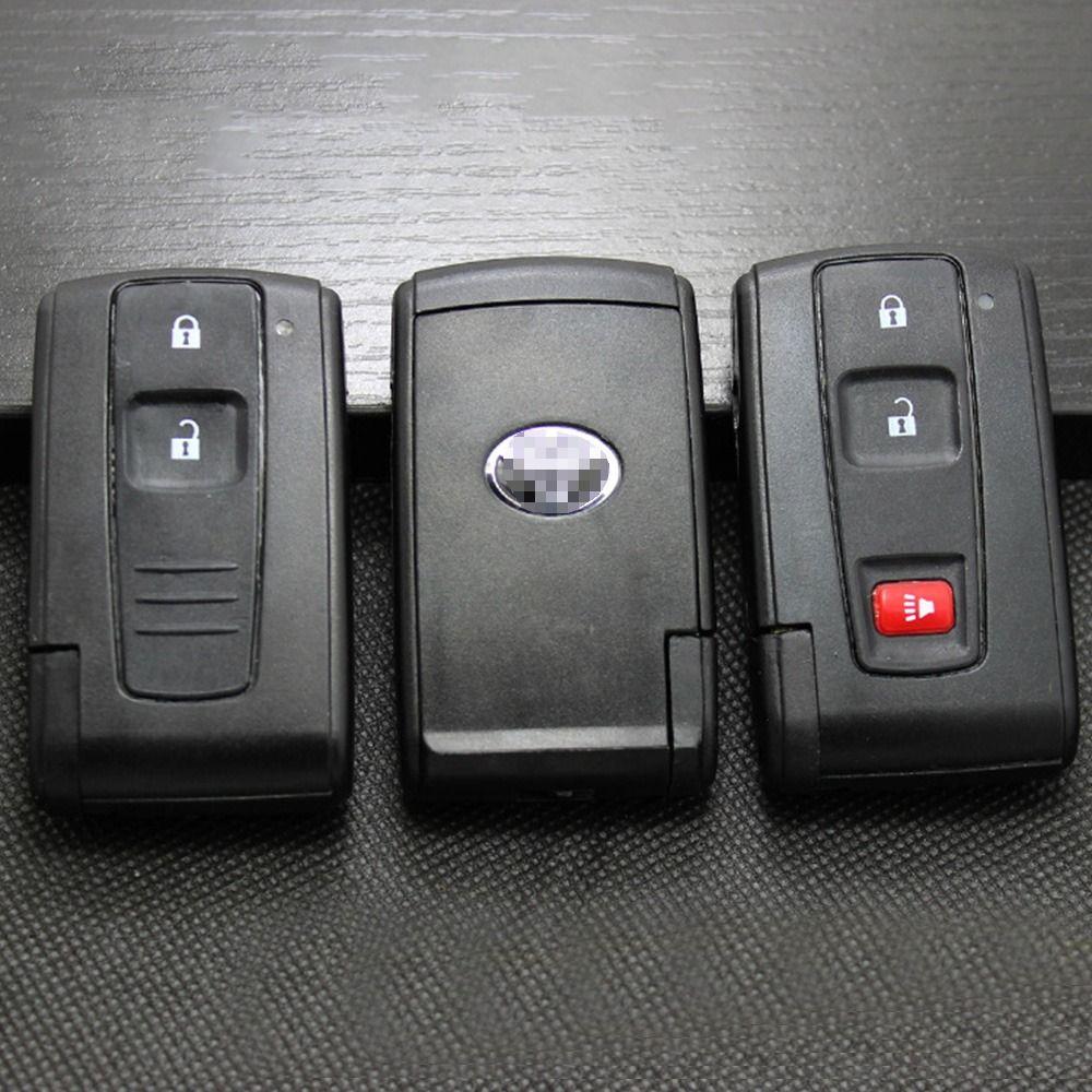 Uncut Blade Folding 2/3 Buttons Car Key Shell Car Key Cover Remote Smart Key Case Automotive Key