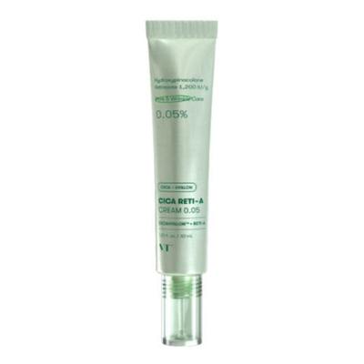 VT Cica Reti-A Cream 0.05 30 мл – Мягкий увлажняющий крем с ретинолом и центеллой азиатской для чувствительной кожи, против морщин и для сужения пор