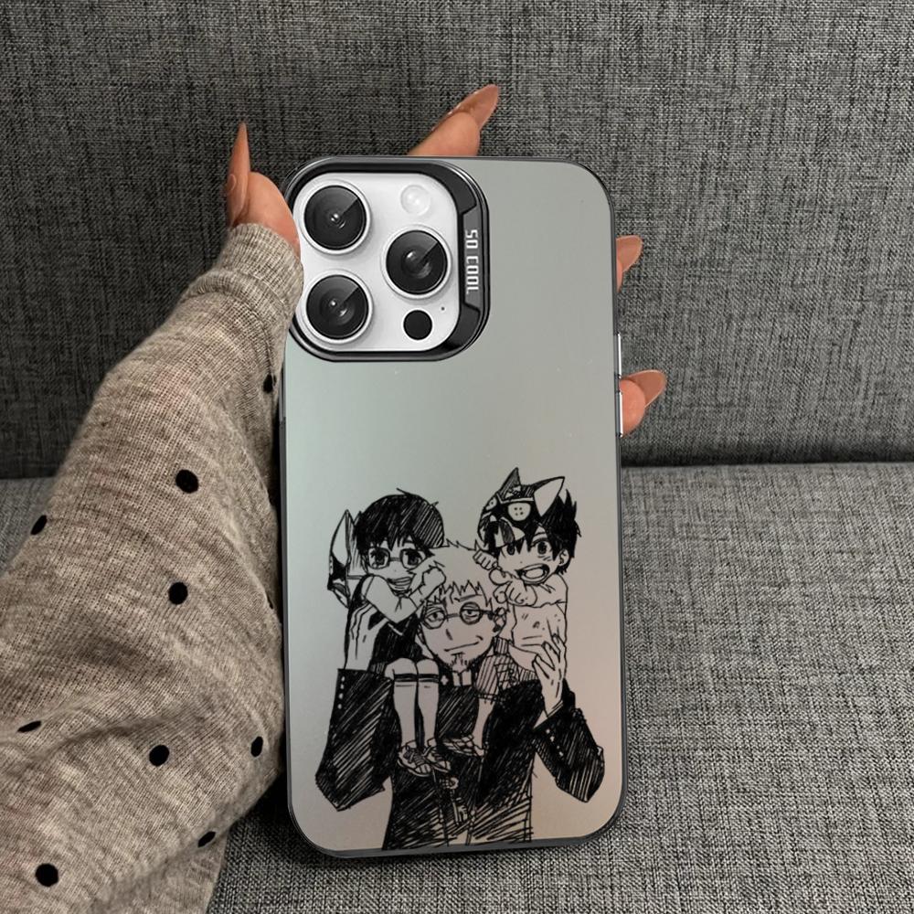 Anime Ao no Exorcist Okumura Rin Phone Case For iPhone 16 15 14 13 12 11 Pro Max X XR XSMAX 8 7 Plus Matte Shockproof Back Cover