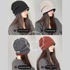 Unisex 100% Wool Reversible Knit Hat - Elastic, Warm Winter Beanie for Men and Women