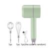 Adjustable Gears Electric Hand Mixer Portable Mini Egg Beater Garlic Crusher  Whipped Cream