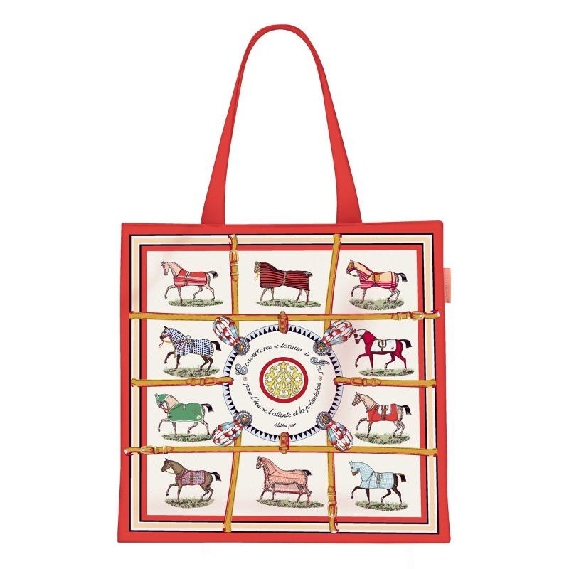 Spring new printed handbag women's oil painting series handbag shoulder bag tote bag fashion canvas bag