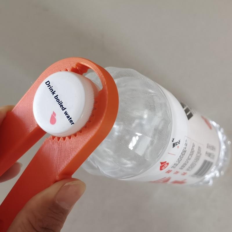 Gear Design Ergonomic Universal Bottle Opener Plastic Cap Lifter For Beverage Bottle