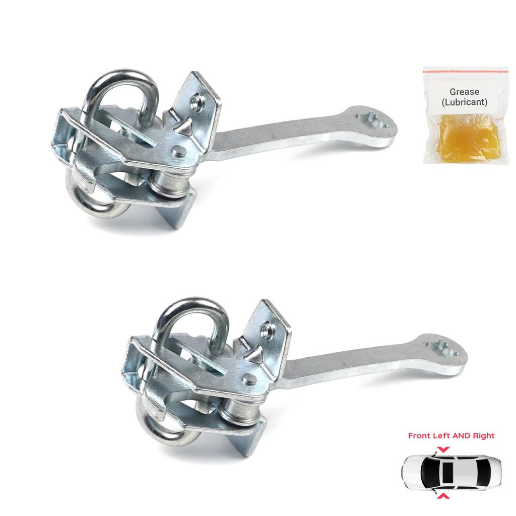 BDP702-1 2 Pieces Front Left AND Right Door Hinge Stop Check Strap Limiter for Vauxhall Opel Vectra B 5160228 90508649