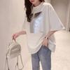 Women's Summer Loose Fit Korean Style Plus Size Short Sleeve T-shirt