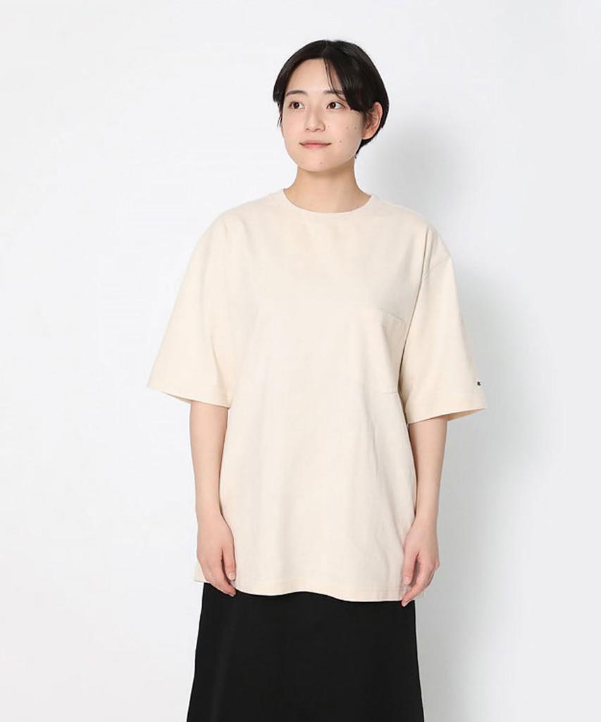 Переработанный хлопок размер M ОВСЯНКА Фестиваль Кемпинг Открытый [Snow Peak] Футболка Футболка TS-25SU402