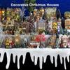 for Xmas Holiday Decor Christmas Fake Snow Blanket Soft Fluffy Icicle Snow Table Runner