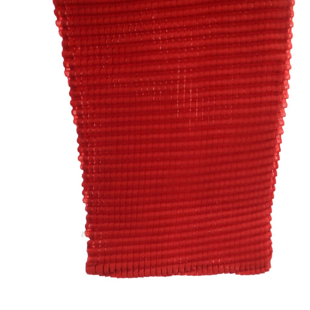 me ISSEY MIYAKE 90s Old Long sleeve Pleated cardigan Red Women Used