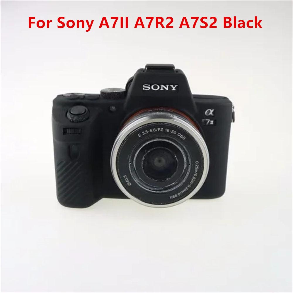 Мягкий силиконовый защитный чехол для корпуса камеры для Sony A7R5 A7R4 A7M4 A7R3 A7R2 A7S2 A72 ZVE10 ZV1F ZV1F M2